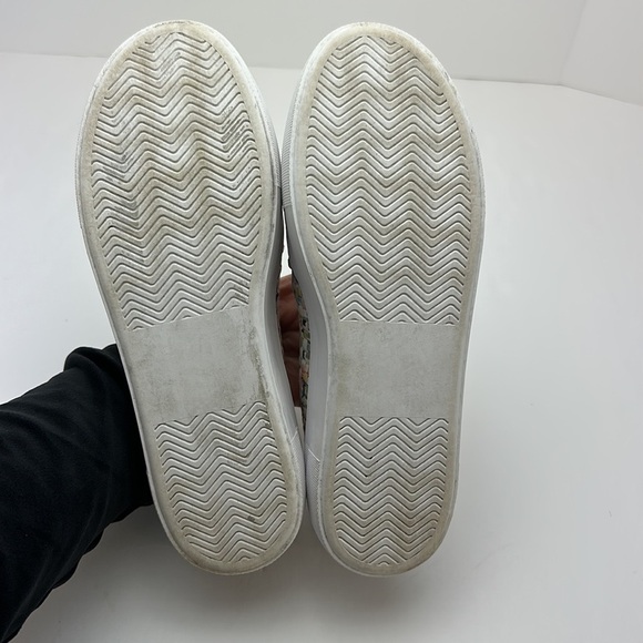 Caslon Alden Fabric Woven Multicolored Sneaker Size 7M Slip On Comfy - Picture 8 of 13